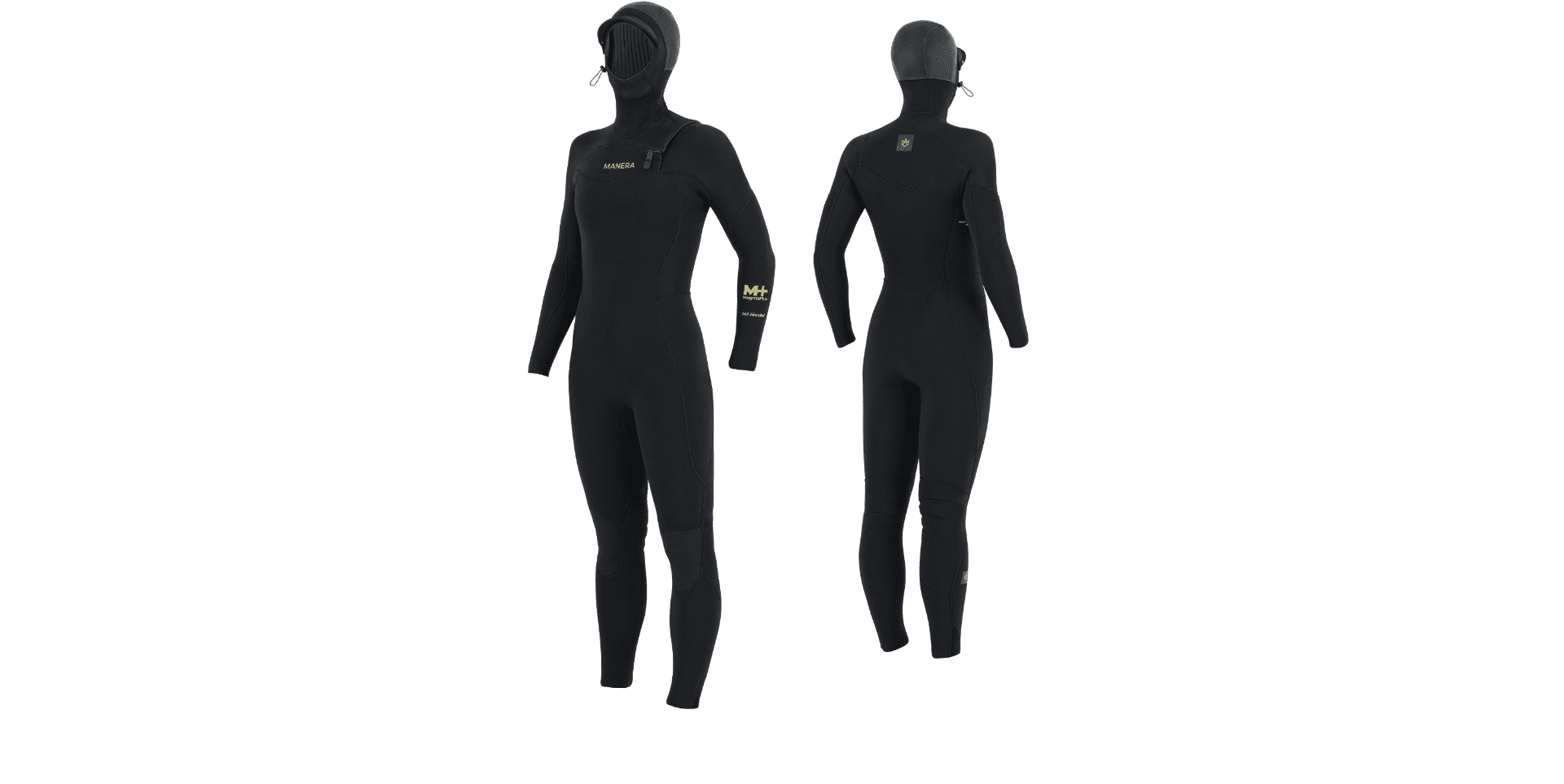MANERA Magma Steamer Hooded - 5.4.3mm FZ Wetsuit Women