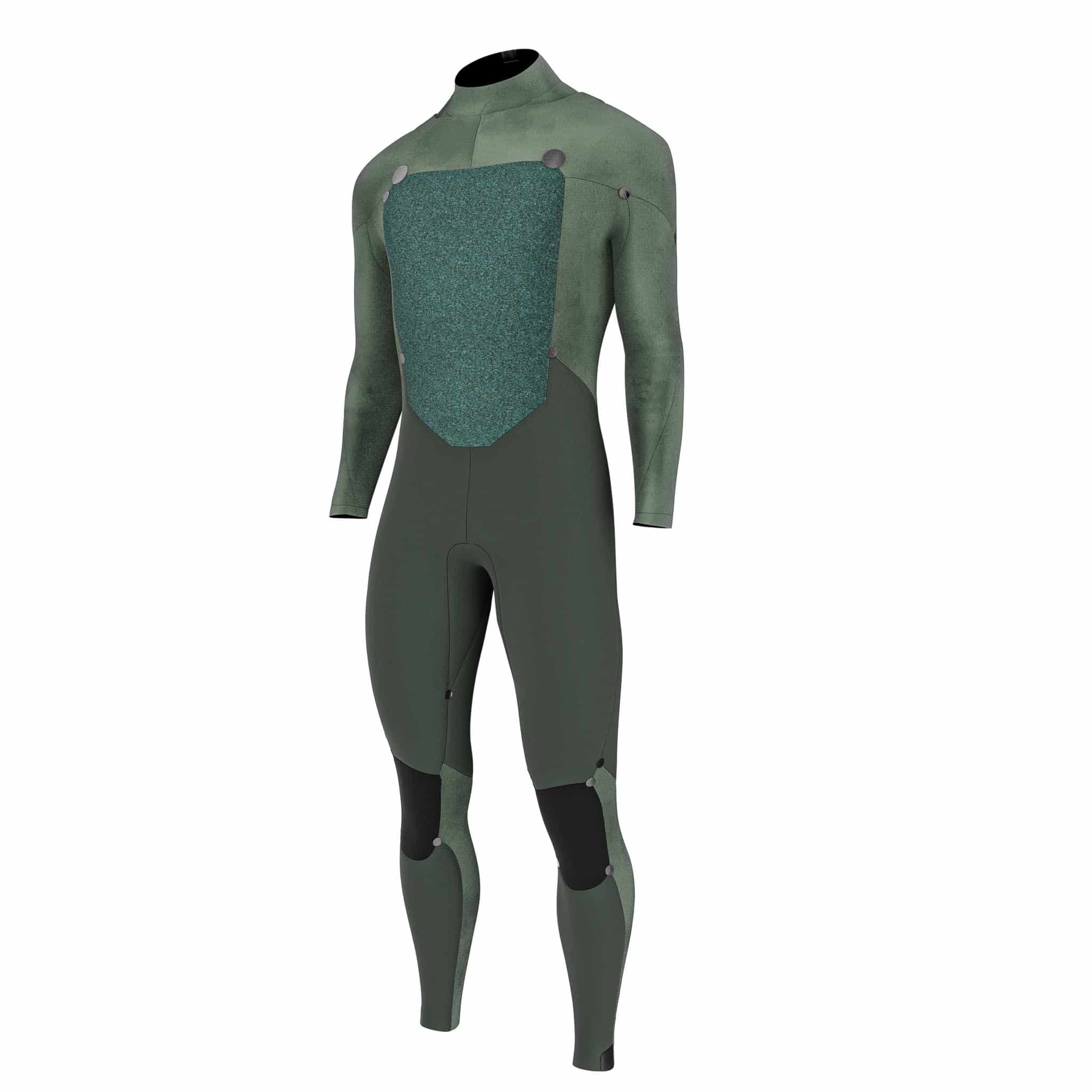 PROLIMIT ACE Steamer Freezip 4/3 GBS Bk/Bl/Gr Wetsuit 2025